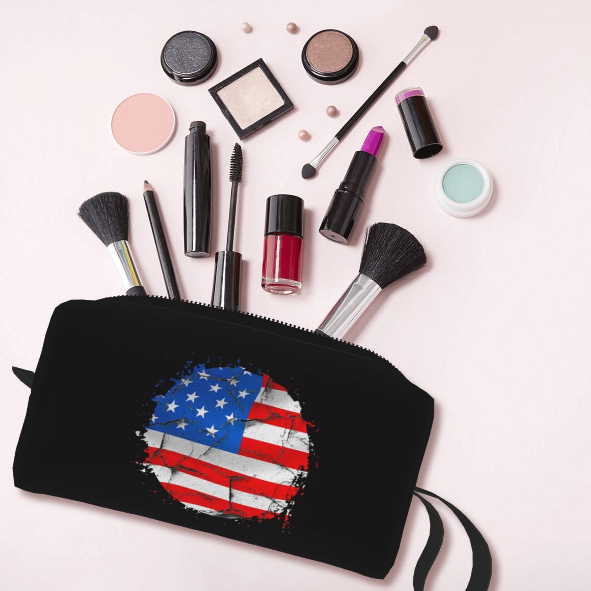 Beauty Makeup Usa - USA Amerika Amerikaanse vlag make-up tas