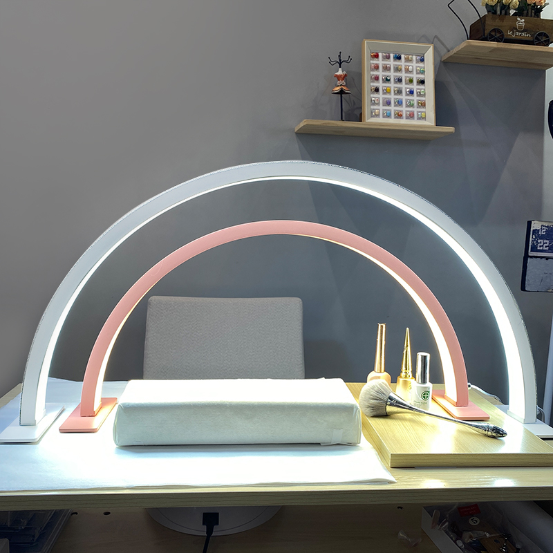 Beauty Makeup Light - Halve Maan Nagellamp LED Bureaulamp Boogvormige
