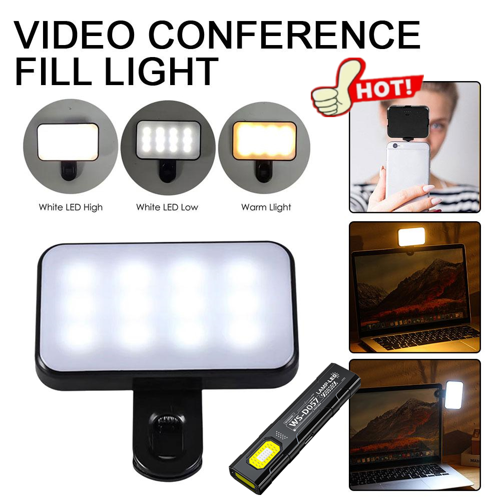 Beauty Makeup Light - Upgrade draagbare mini selfie-vullicht, oplaadbaar, 3