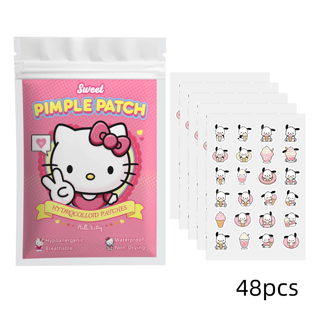48/120PCS hello kitty acneplei - Pressed Powder Foundation recensie en prijs