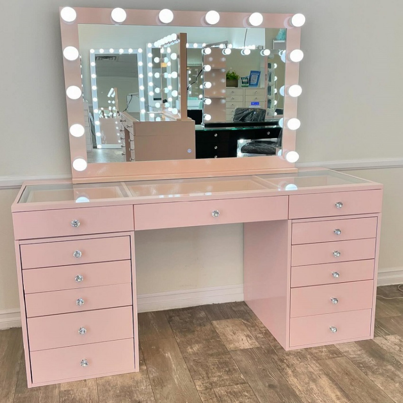 custom.LED-verlichte spiegel m - Beauty Makeup Usa recensie en prijs