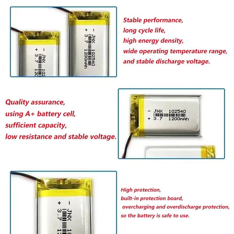 102540 3,7 V 1200 mAh polymeer - Beauty Makeup Games Free recensie en prijs