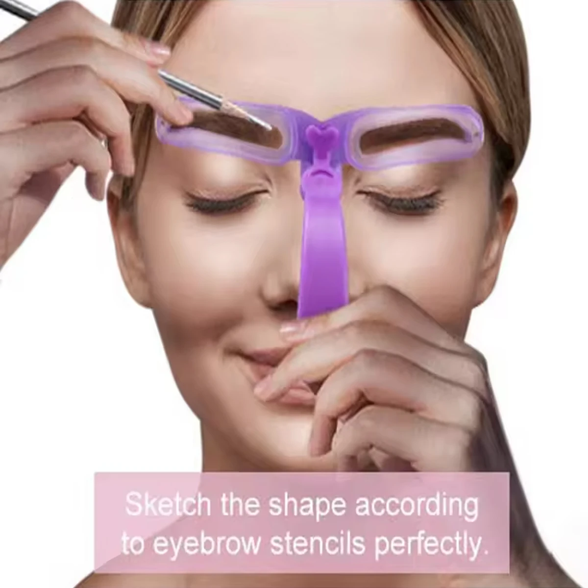 8-in-1 herbruikbare wenkbrauws - Beauty Makeup Tools Set recensie en prijs