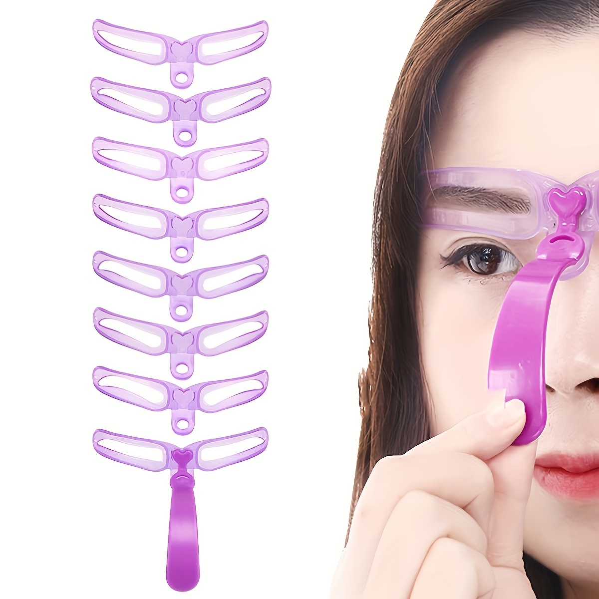 8-in-1 herbruikbare wenkbrauws - Beauty Makeup Tools Set recensie en prijs