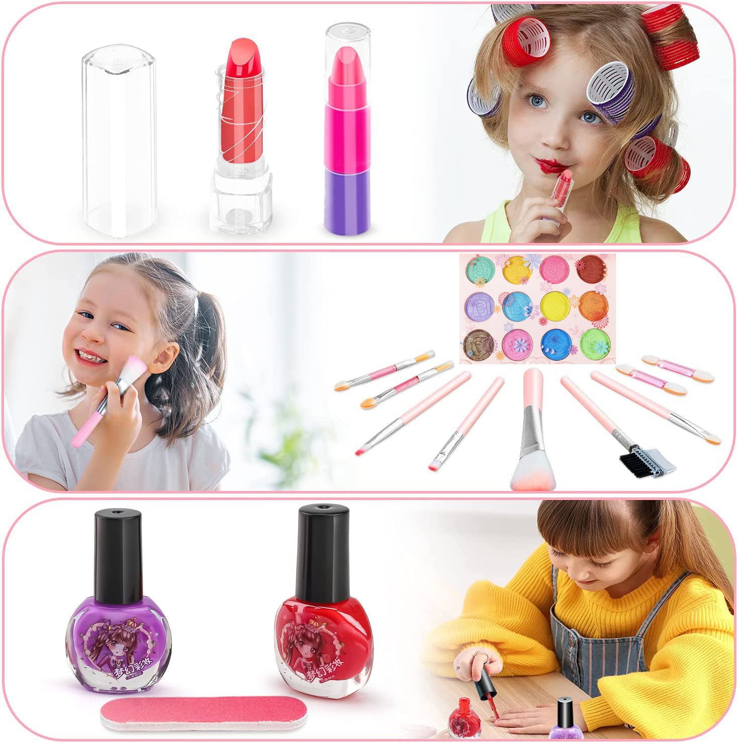 Kinder Make-Up Speelgoed Kit V - Beauty Makeup Usa recensie en prijs