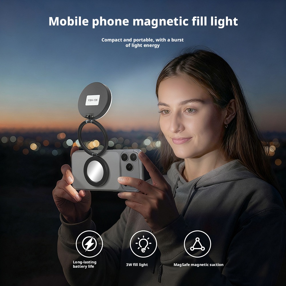 Magnetische mobiele telefoon i - Beauty Makeup Light recensie en prijs